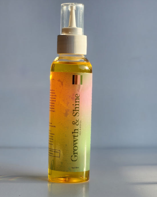 Growth & Shine Hair & Body Oil, Rosemary, reparative 